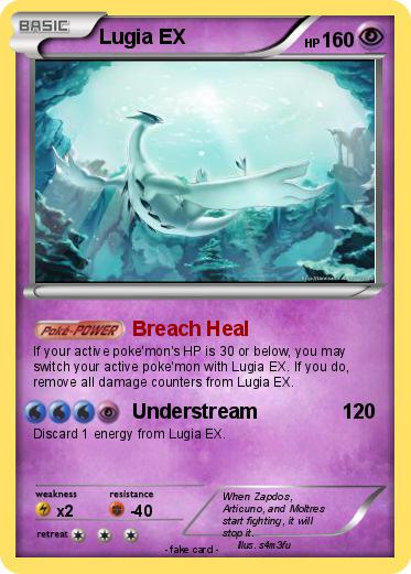 Pokemon Lugia EX