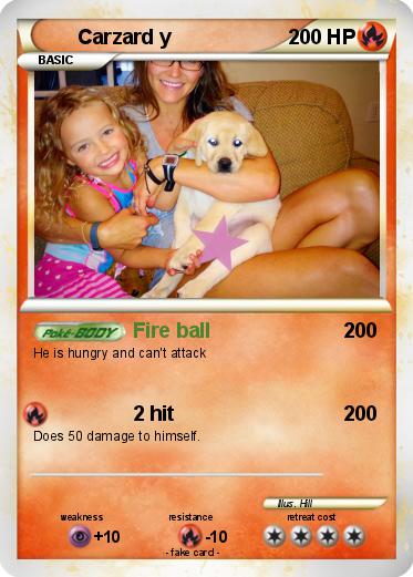 Pokemon Carzard y