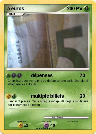 Pokemon 5 euros