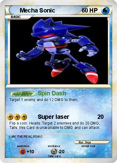 Pokemon Mecha Sonic