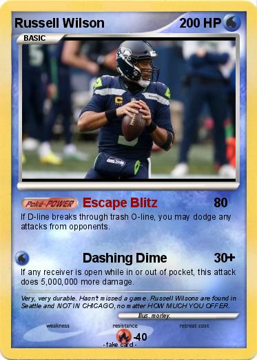 Pokemon Russell Wilson