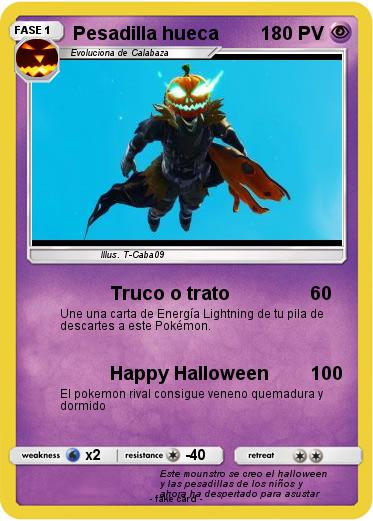 Pokemon Pesadilla hueca