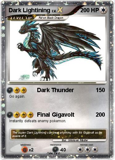 Pokemon Dark Lightining