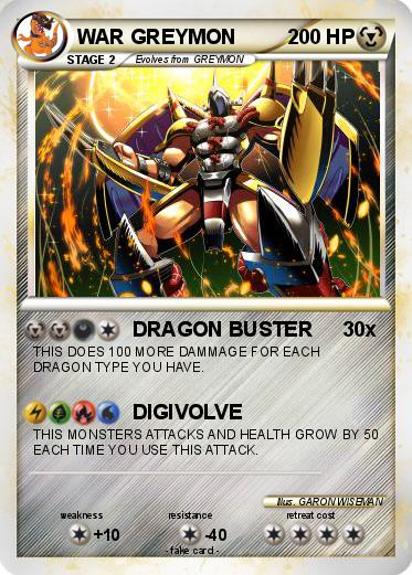 Pokemon WAR GREYMON