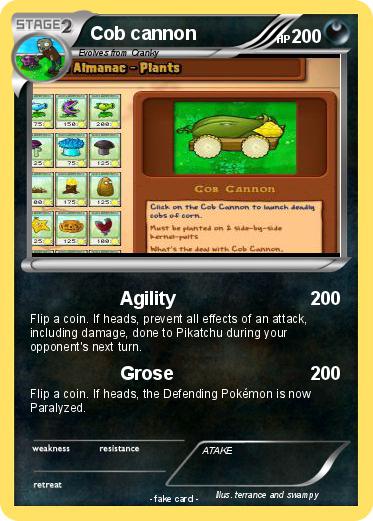 Pokemon Cob cannon
