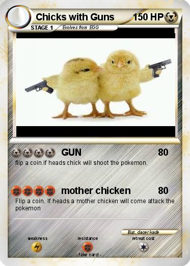 Pokemon Chicks with Guns