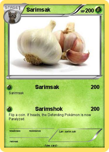 Pokemon Sarimsak