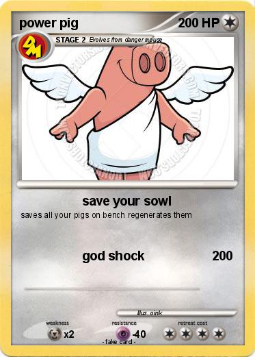 Pokemon power pig
