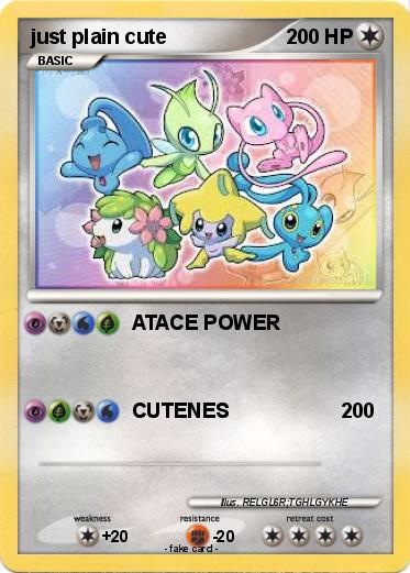 Pokemon just plain cute