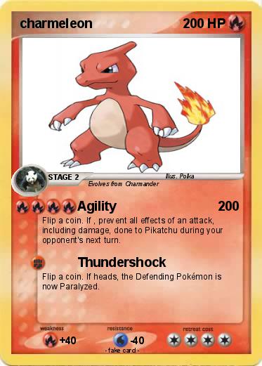 Pokemon charmeleon
