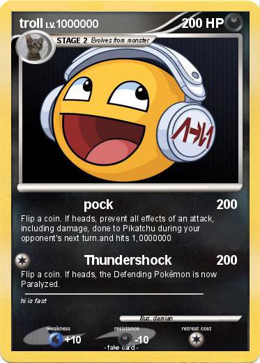 Pokemon troll