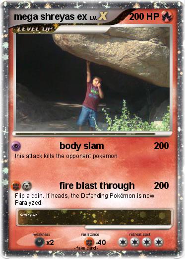 Pokemon mega shreyas ex