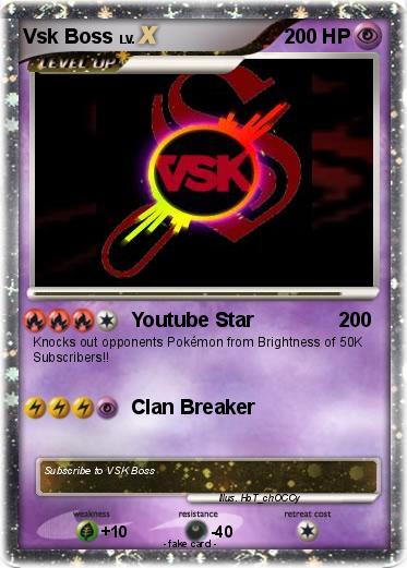 Pokemon Vsk Boss