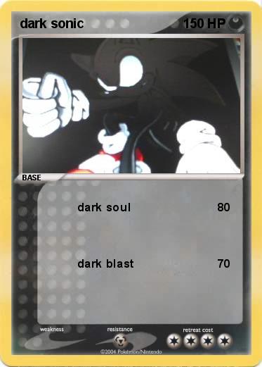 Pokemon dark sonic