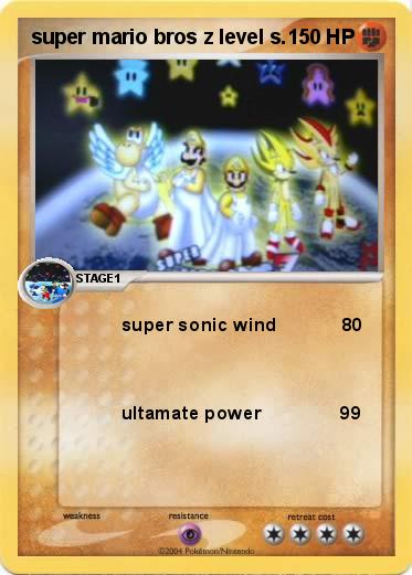 Pokemon super mario bros z level s.