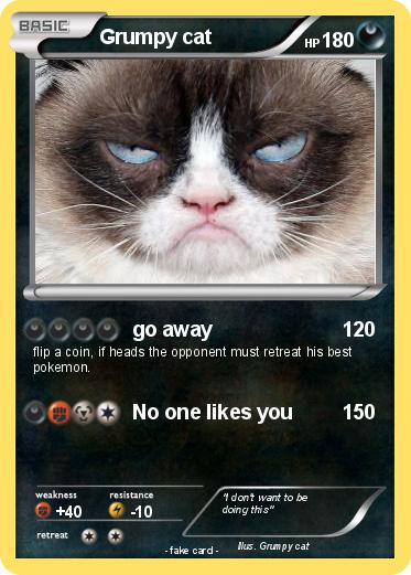 Pokemon Grumpy cat