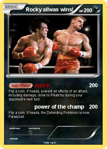Pokemon Rocky allwas wins!