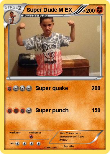 Pokemon Super Dude M EX