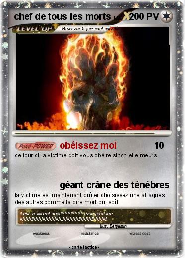 Pokemon chef de tous les morts