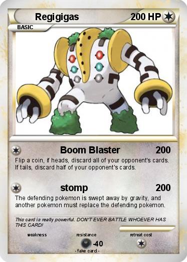 Pokemon Regigigas