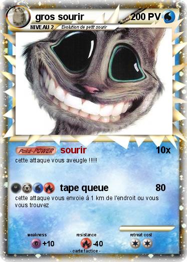 Pokemon gros sourir