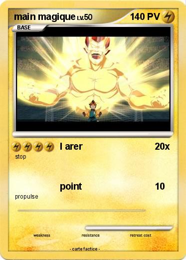 Pokemon main magique
