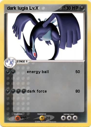 Pokemon dark lugia Lv.X