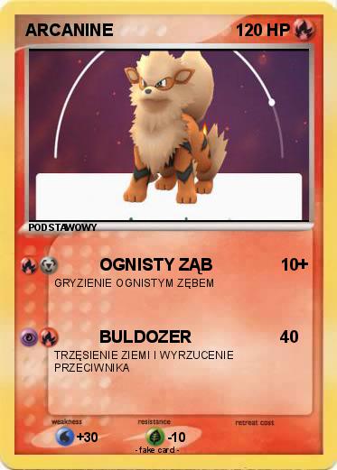 Pokemon ARCANINE