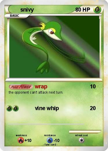 Pokemon snivy