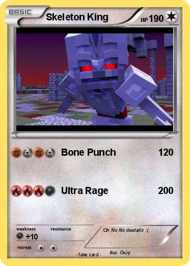 Pokemon Skeleton King