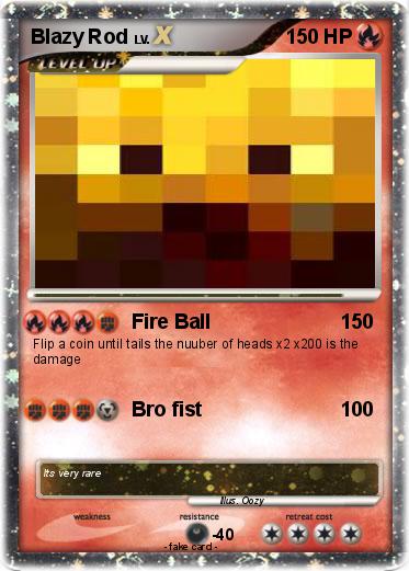 Pokemon Blazy Rod