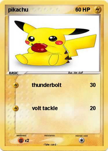 Pokemon pikachu