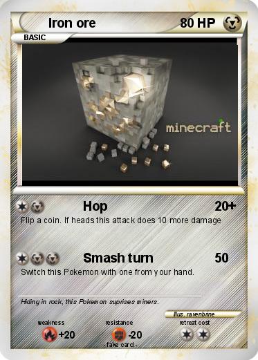 Pokemon Iron ore