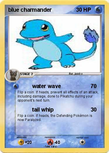 Pokemon blue charmander