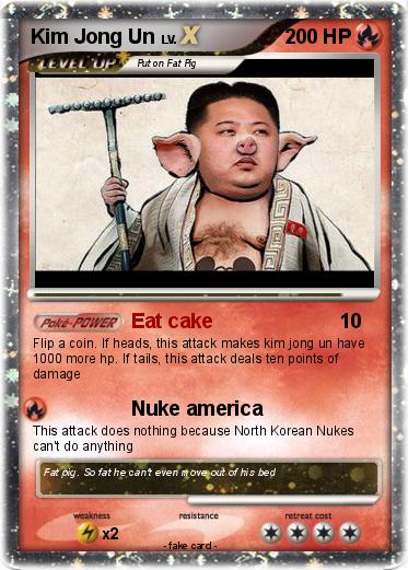 Pokemon Kim Jong Un