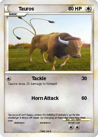 Pokemon Tauros