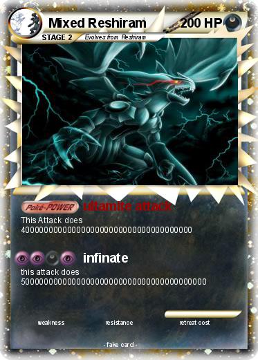 Pokemon Mixed Reshiram