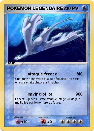 Pokemon POKEMON LEGENDAIRE2