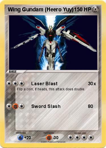 Pokemon Wing Gundam (Heero Yuy)