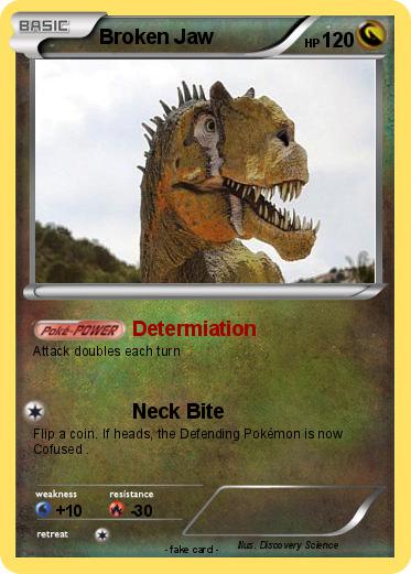 Pokemon Broken Jaw