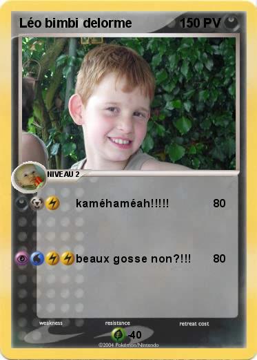 Pokemon Léo bimbi delorme