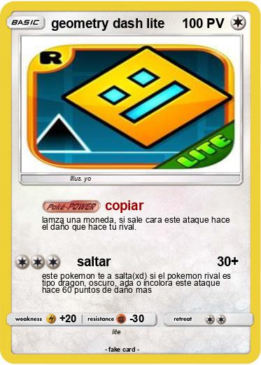 Pokemon geometry dash lite