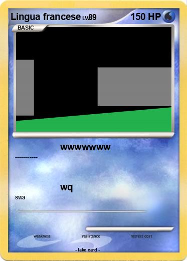Pokemon Lingua francese