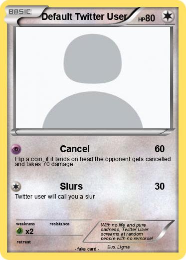 Pokemon Default Twitter User