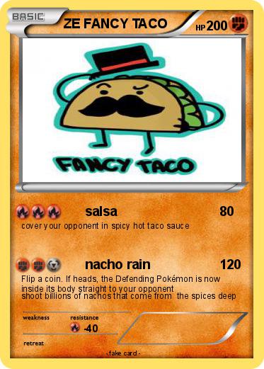 Pokemon ZE FANCY TACO