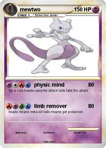 Pokemon mewtwo