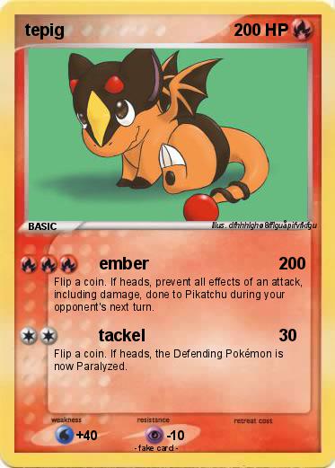 Pokemon tepig