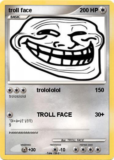 Pokemon troll face