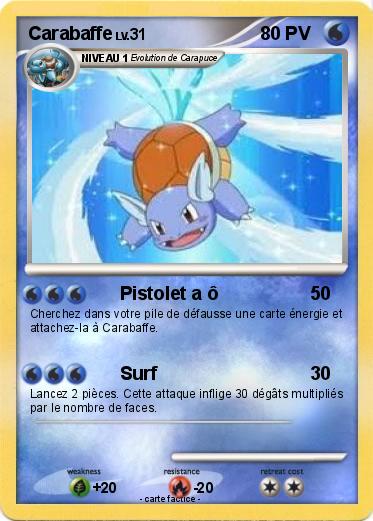 Pokemon Carabaffe