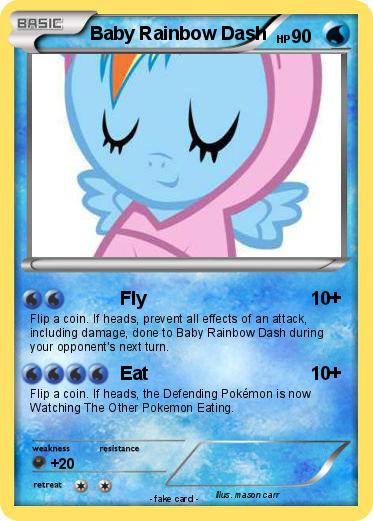 Pokemon Baby Rainbow Dash